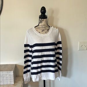 Lily Pulitzer Striped Lightweight Sweater Women's size L